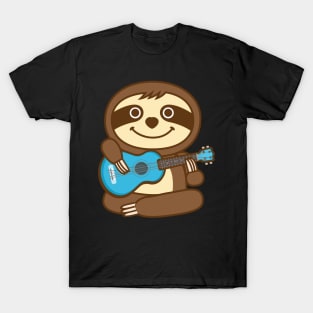 Sloth Ukulele T-Shirt